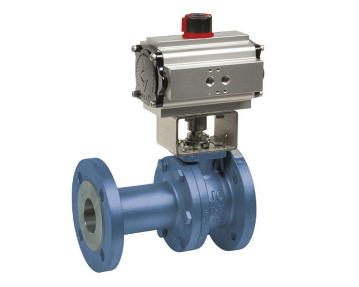 CA. STEEL BV 316AIGF PN16 DN80+ADA200 PNEU. ACT. Double acting / DP=10bar max